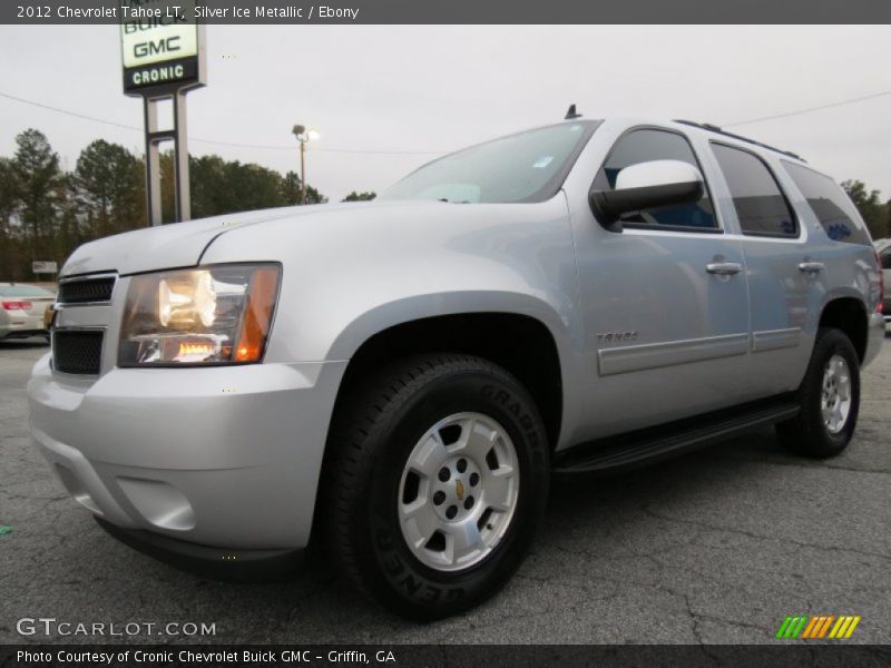 Silver Ice Metallic / Ebony 2012 Chevrolet Tahoe LT