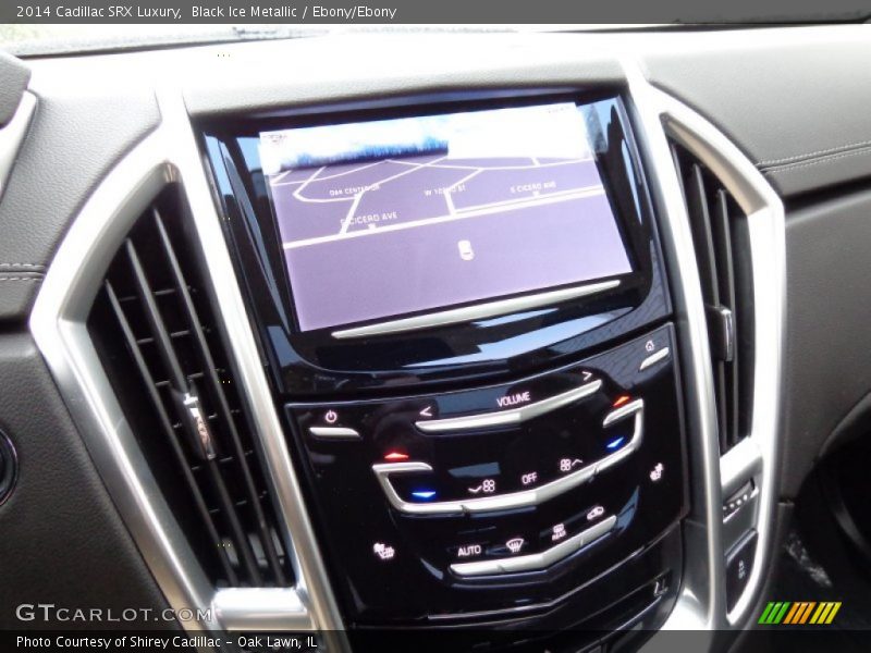 Black Ice Metallic / Ebony/Ebony 2014 Cadillac SRX Luxury