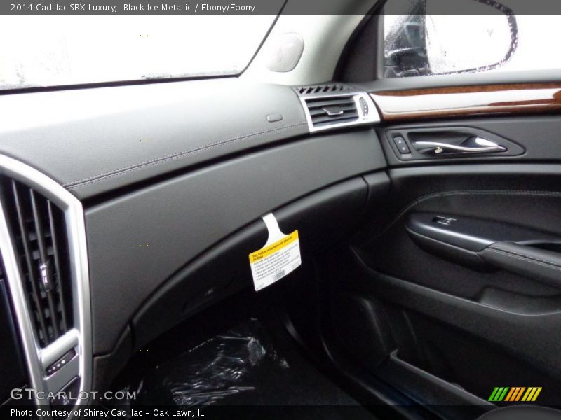 Black Ice Metallic / Ebony/Ebony 2014 Cadillac SRX Luxury