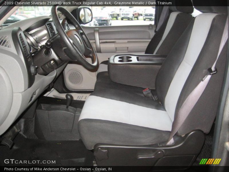 Graystone Metallic / Dark Titanium 2009 Chevrolet Silverado 2500HD Work Truck Regular Cab 4x4