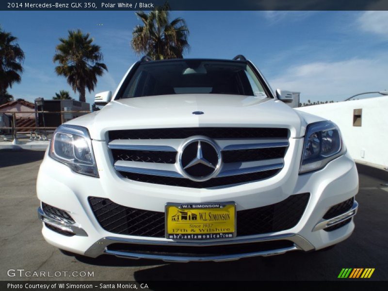 Polar White / Black 2014 Mercedes-Benz GLK 350