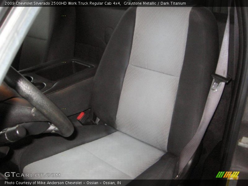 Graystone Metallic / Dark Titanium 2009 Chevrolet Silverado 2500HD Work Truck Regular Cab 4x4