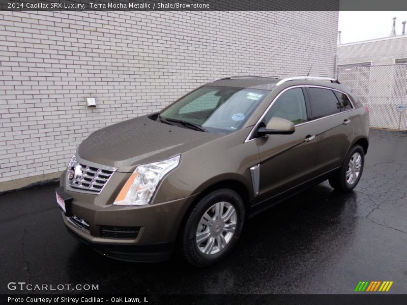 Terra Mocha Metallic / Shale/Brownstone 2014 Cadillac SRX Luxury