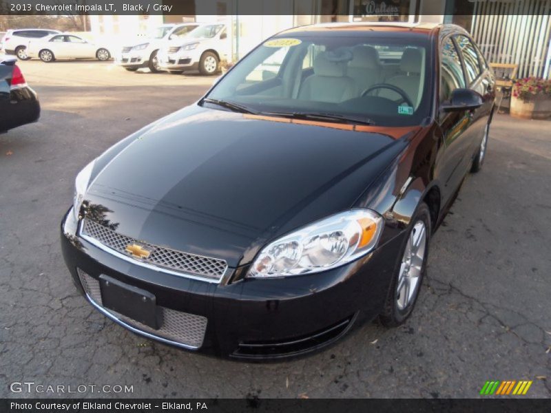 Black / Gray 2013 Chevrolet Impala LT