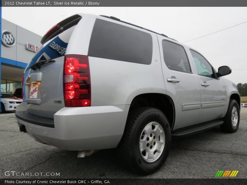 Silver Ice Metallic / Ebony 2012 Chevrolet Tahoe LT