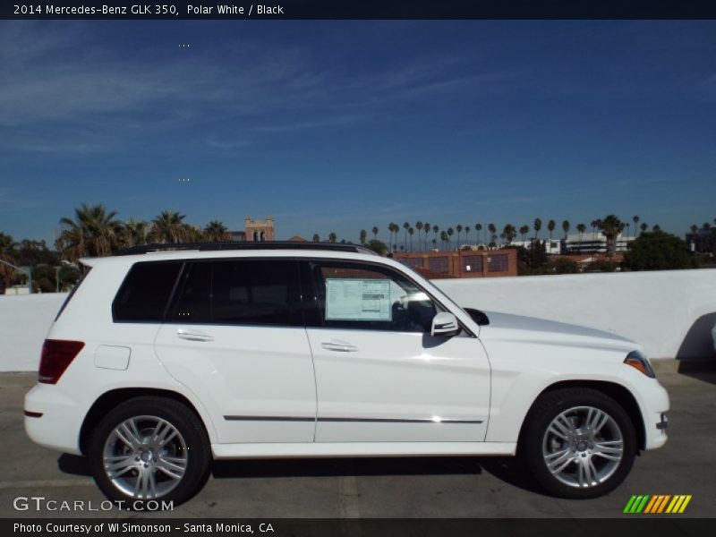 Polar White / Black 2014 Mercedes-Benz GLK 350