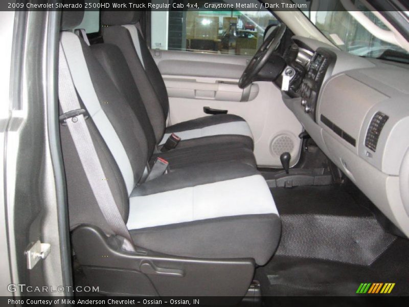 Graystone Metallic / Dark Titanium 2009 Chevrolet Silverado 2500HD Work Truck Regular Cab 4x4