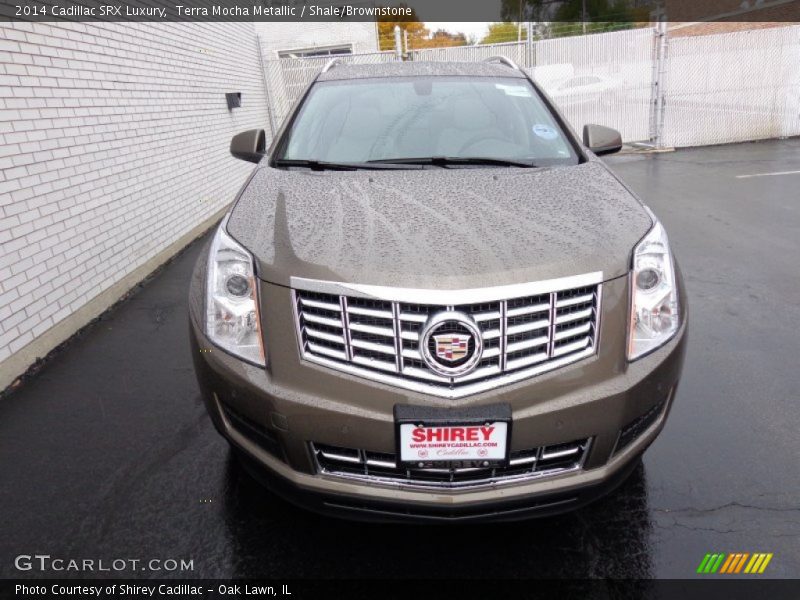Terra Mocha Metallic / Shale/Brownstone 2014 Cadillac SRX Luxury
