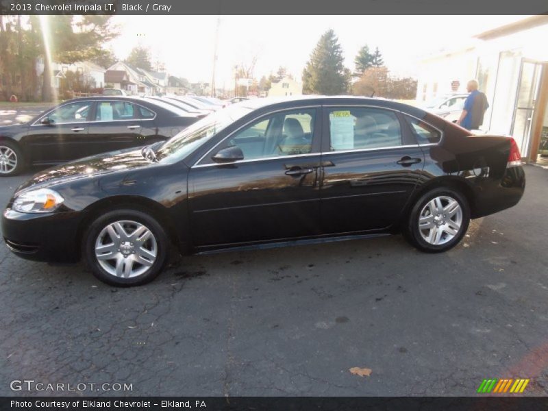 Black / Gray 2013 Chevrolet Impala LT