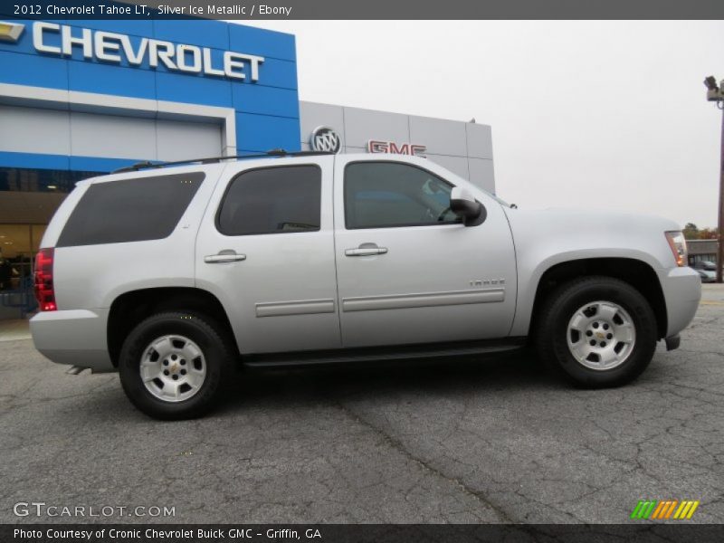 Silver Ice Metallic / Ebony 2012 Chevrolet Tahoe LT
