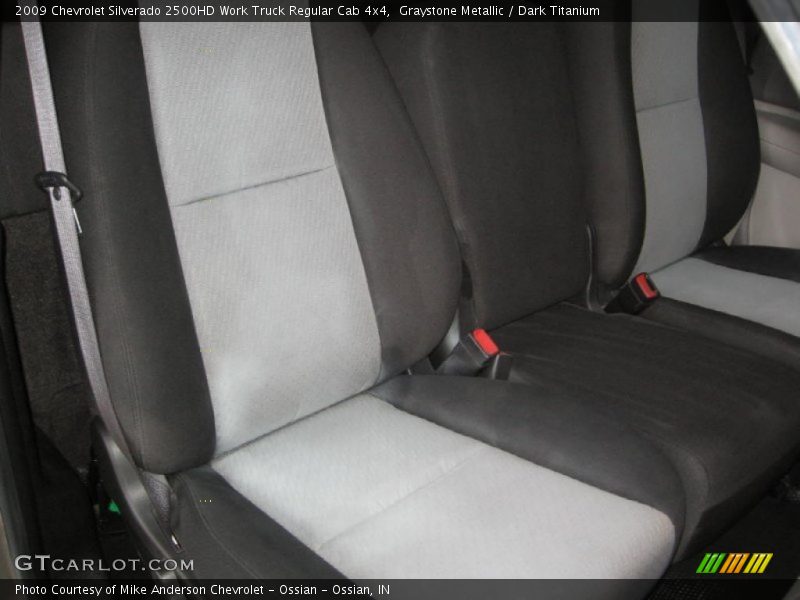 Graystone Metallic / Dark Titanium 2009 Chevrolet Silverado 2500HD Work Truck Regular Cab 4x4