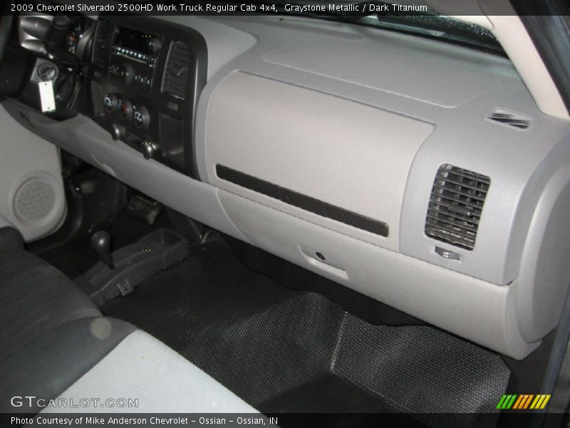 Graystone Metallic / Dark Titanium 2009 Chevrolet Silverado 2500HD Work Truck Regular Cab 4x4