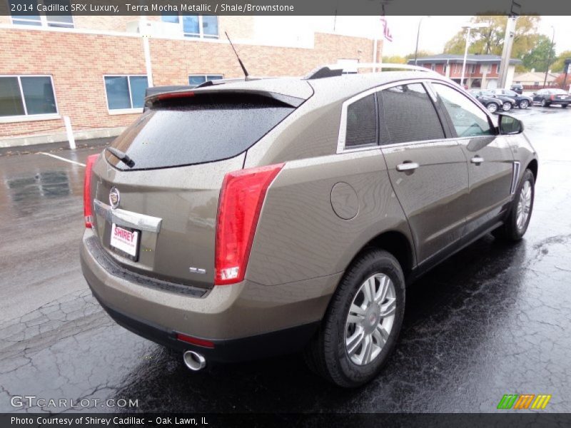 Terra Mocha Metallic / Shale/Brownstone 2014 Cadillac SRX Luxury