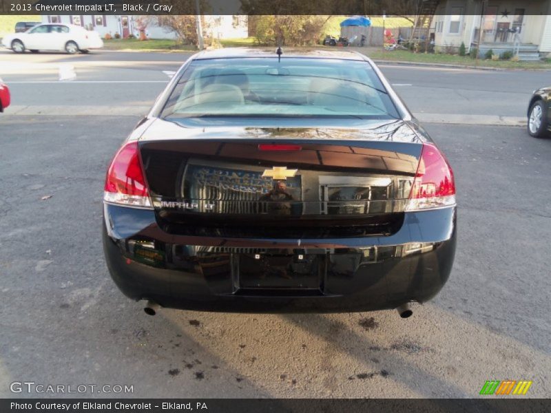 Black / Gray 2013 Chevrolet Impala LT