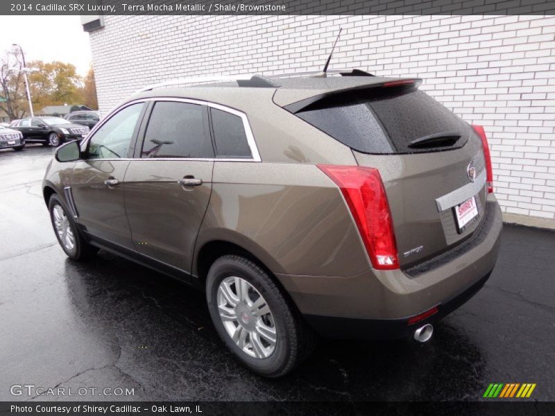 Terra Mocha Metallic / Shale/Brownstone 2014 Cadillac SRX Luxury