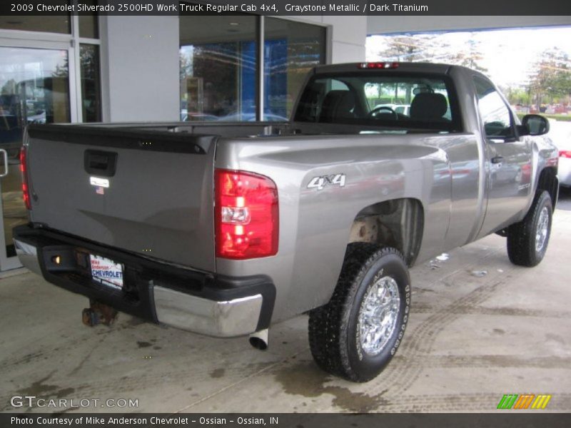Graystone Metallic / Dark Titanium 2009 Chevrolet Silverado 2500HD Work Truck Regular Cab 4x4