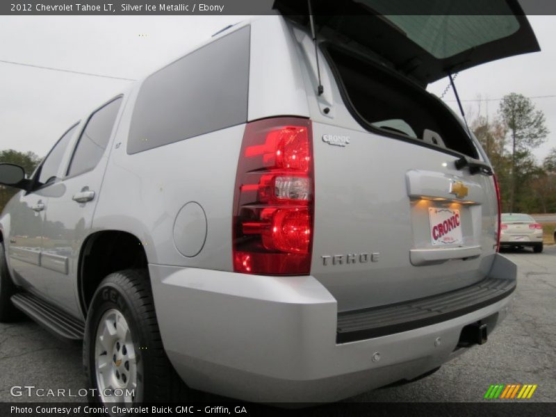 Silver Ice Metallic / Ebony 2012 Chevrolet Tahoe LT