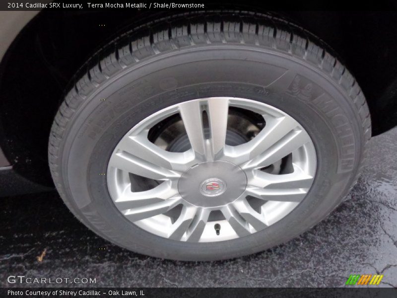 Terra Mocha Metallic / Shale/Brownstone 2014 Cadillac SRX Luxury