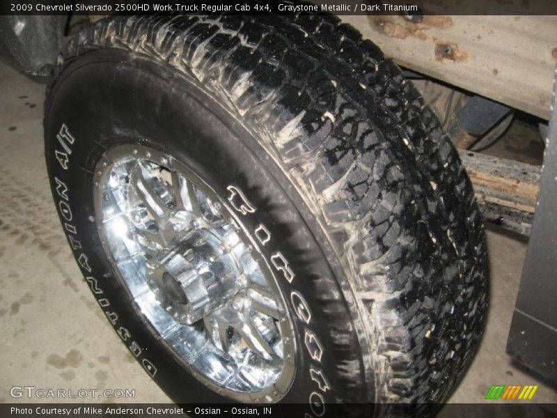 Graystone Metallic / Dark Titanium 2009 Chevrolet Silverado 2500HD Work Truck Regular Cab 4x4