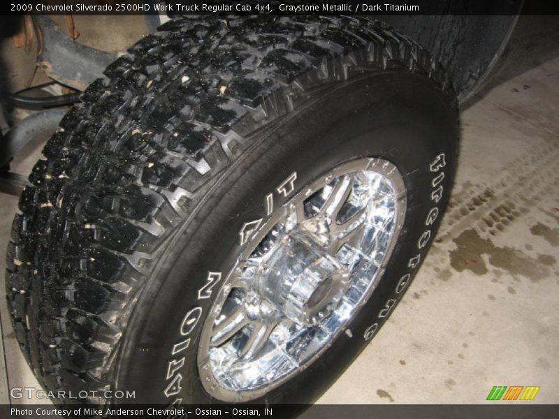 Graystone Metallic / Dark Titanium 2009 Chevrolet Silverado 2500HD Work Truck Regular Cab 4x4