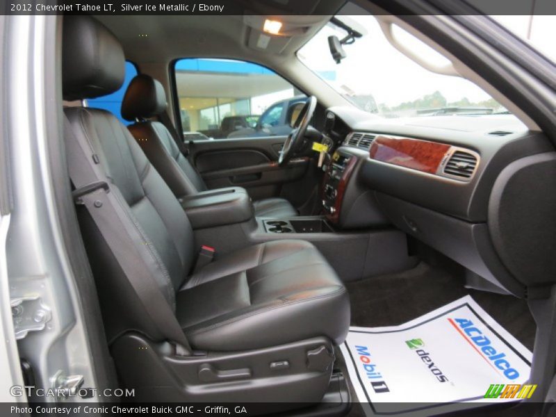 Silver Ice Metallic / Ebony 2012 Chevrolet Tahoe LT