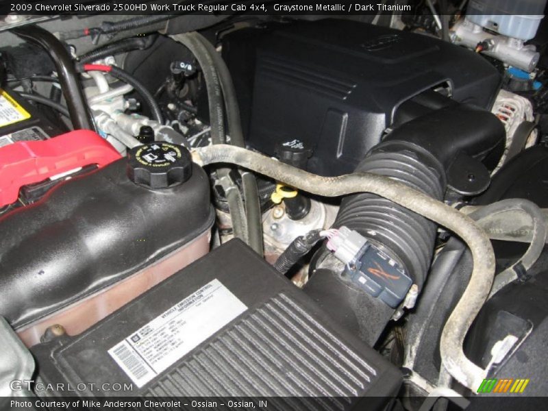 Graystone Metallic / Dark Titanium 2009 Chevrolet Silverado 2500HD Work Truck Regular Cab 4x4