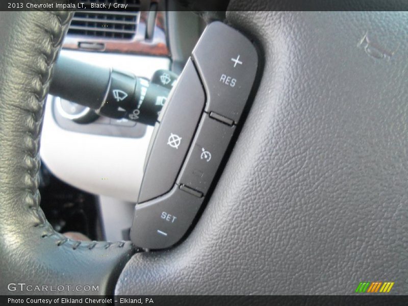 Black / Gray 2013 Chevrolet Impala LT