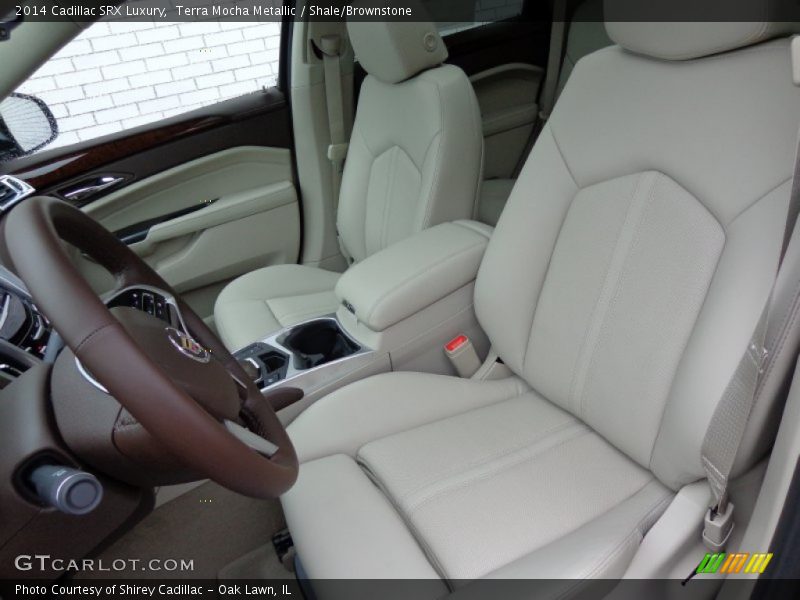 Front Seat of 2014 SRX Luxury