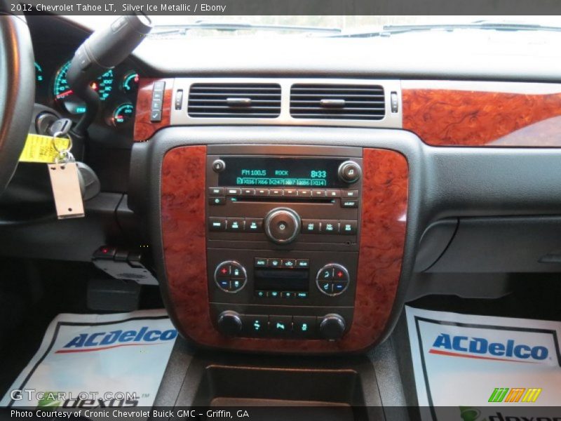 Silver Ice Metallic / Ebony 2012 Chevrolet Tahoe LT