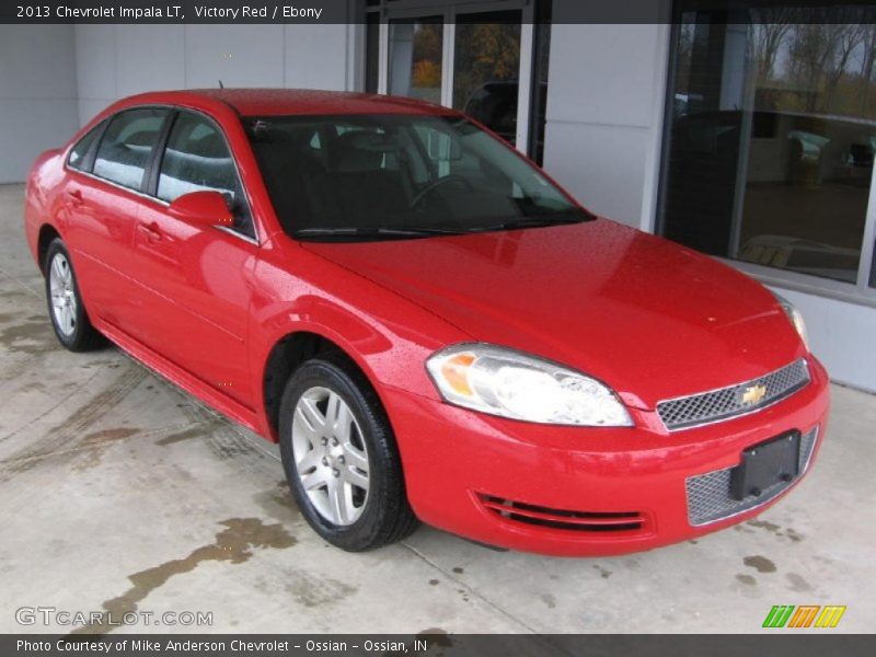 Victory Red / Ebony 2013 Chevrolet Impala LT