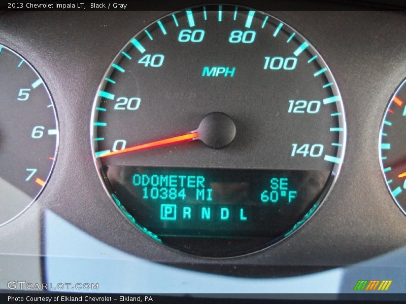 Black / Gray 2013 Chevrolet Impala LT