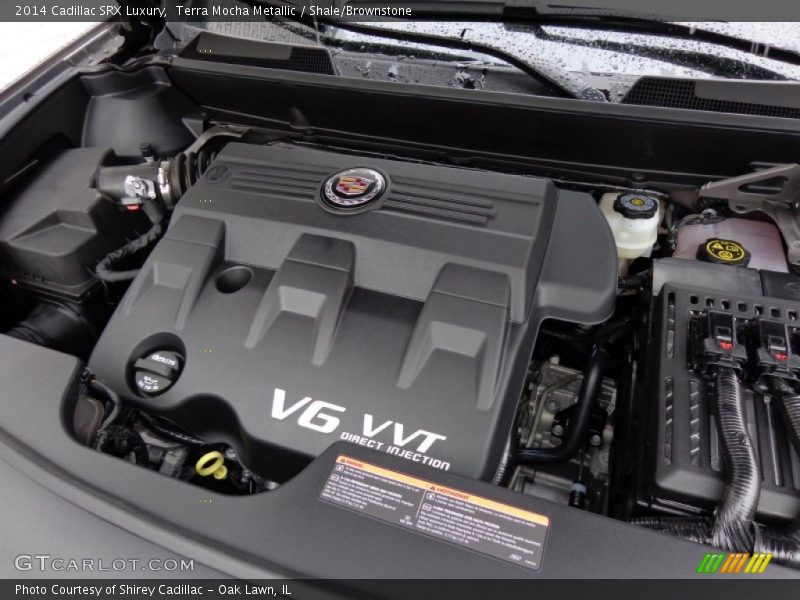  2014 SRX Luxury Engine - 3.6 Liter SIDI DOHC 24-Valve VVT V6