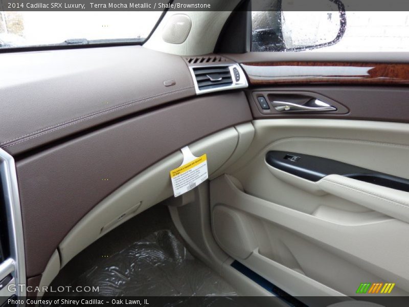 Terra Mocha Metallic / Shale/Brownstone 2014 Cadillac SRX Luxury