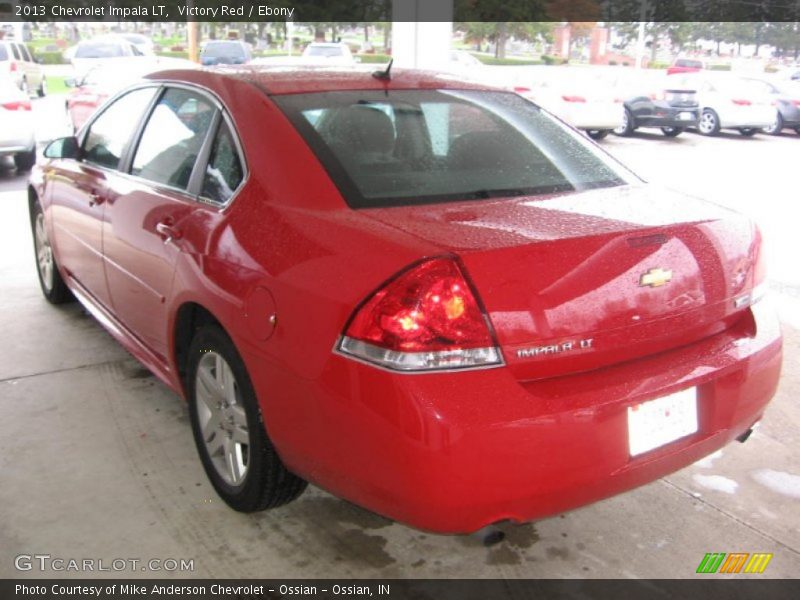 Victory Red / Ebony 2013 Chevrolet Impala LT