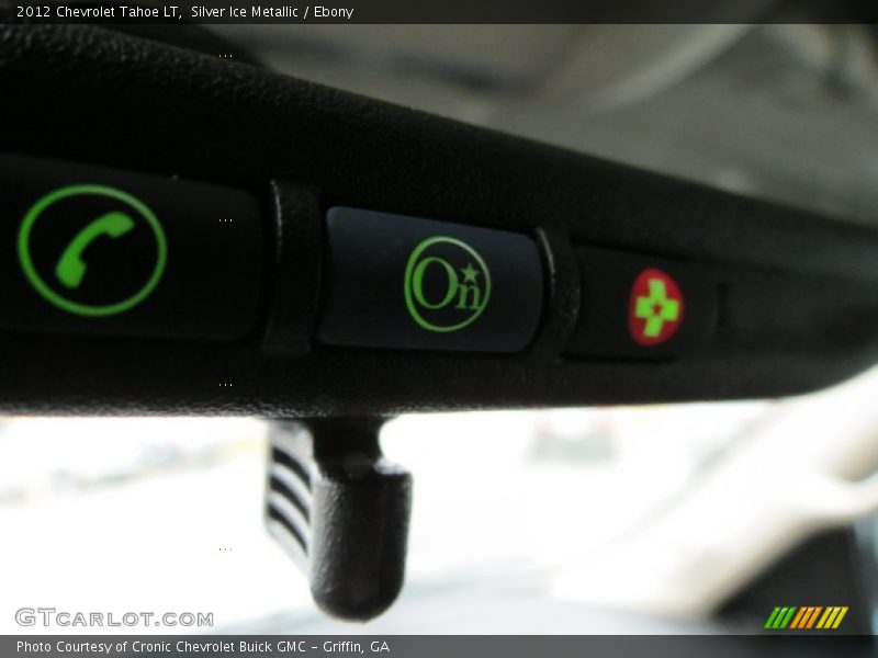 Silver Ice Metallic / Ebony 2012 Chevrolet Tahoe LT