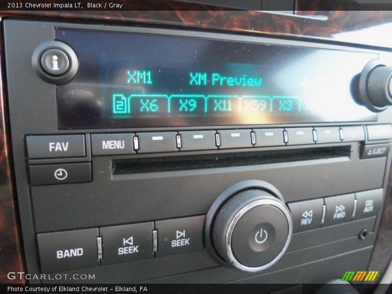 Black / Gray 2013 Chevrolet Impala LT