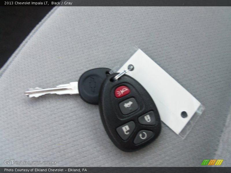 Black / Gray 2013 Chevrolet Impala LT
