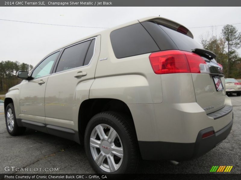 Champagne Silver Metallic / Jet Black 2014 GMC Terrain SLE