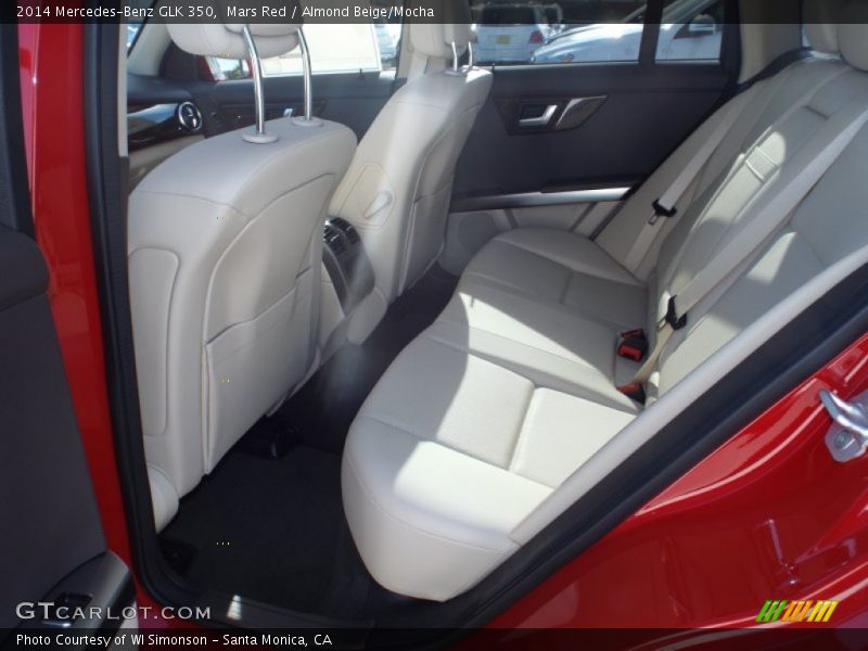 Mars Red / Almond Beige/Mocha 2014 Mercedes-Benz GLK 350