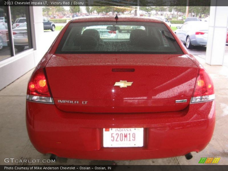Victory Red / Ebony 2013 Chevrolet Impala LT