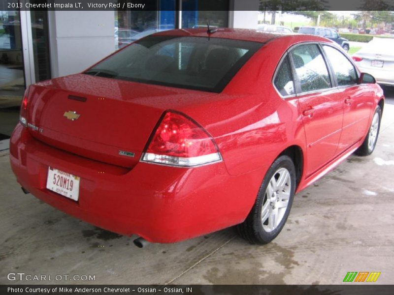 Victory Red / Ebony 2013 Chevrolet Impala LT