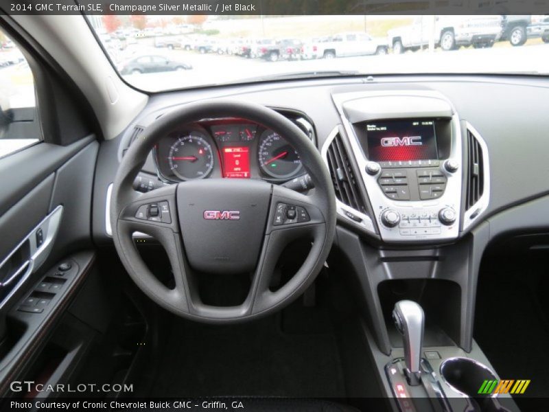 Champagne Silver Metallic / Jet Black 2014 GMC Terrain SLE