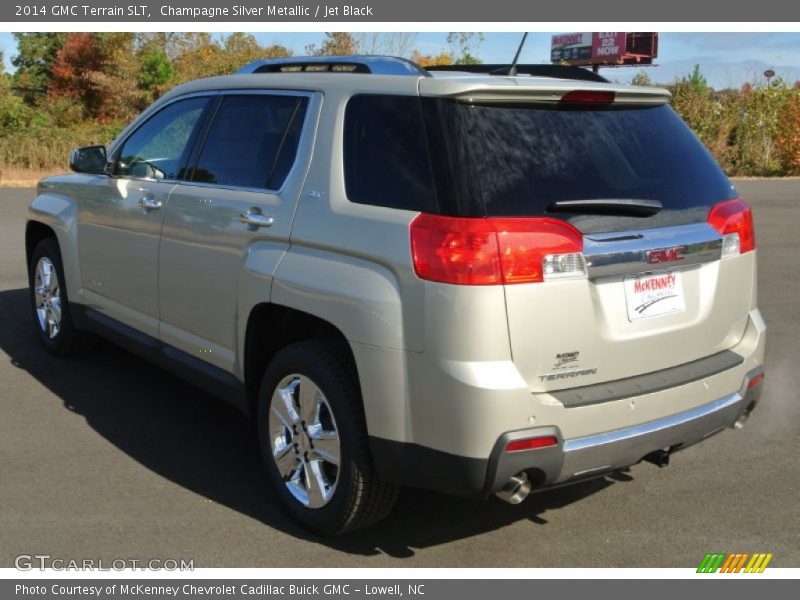 Champagne Silver Metallic / Jet Black 2014 GMC Terrain SLT