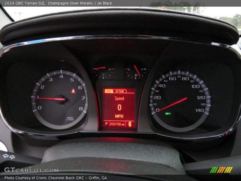Champagne Silver Metallic / Jet Black 2014 GMC Terrain SLE