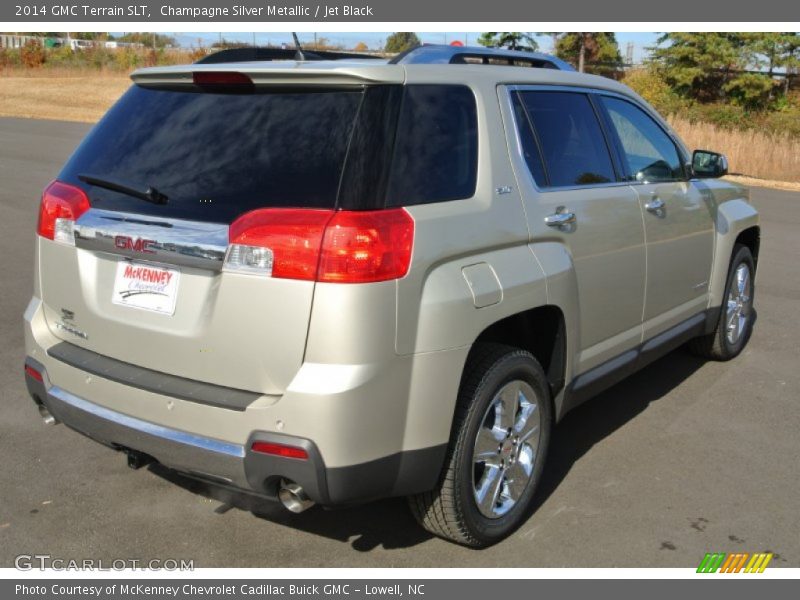 Champagne Silver Metallic / Jet Black 2014 GMC Terrain SLT