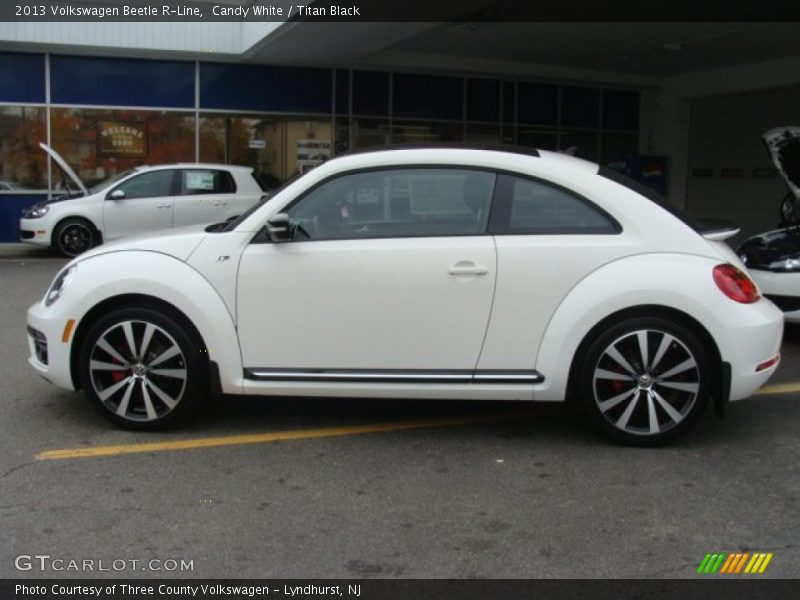 Candy White / Titan Black 2013 Volkswagen Beetle R-Line
