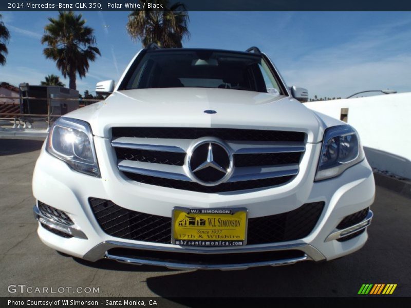 Polar White / Black 2014 Mercedes-Benz GLK 350