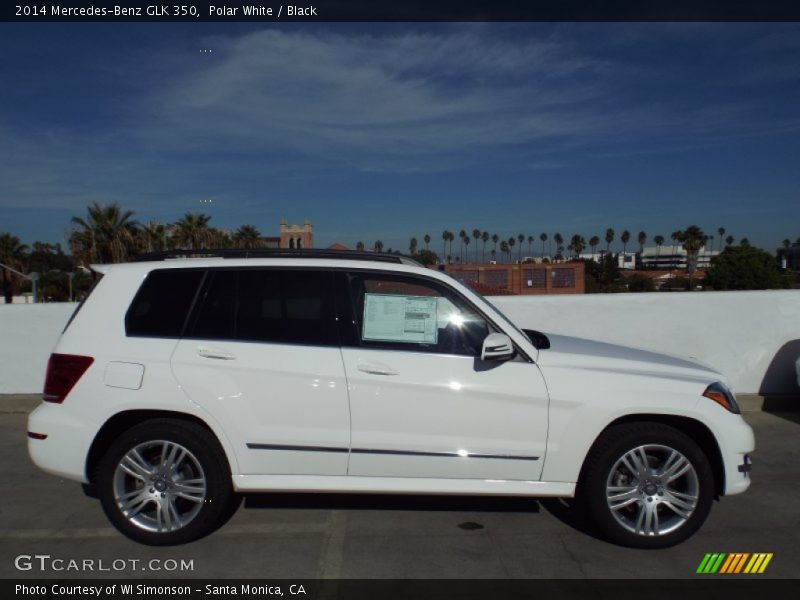 Polar White / Black 2014 Mercedes-Benz GLK 350