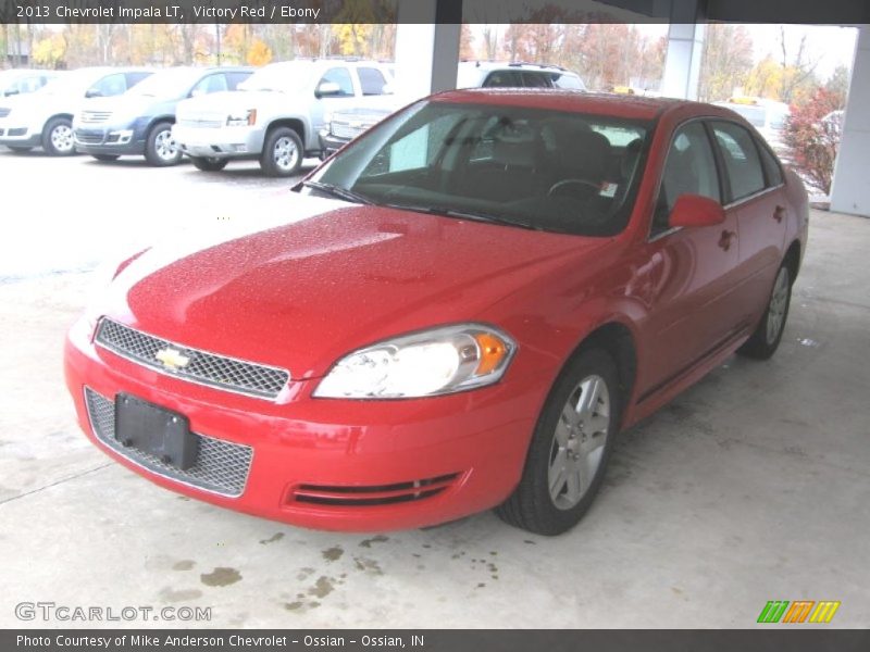 Victory Red / Ebony 2013 Chevrolet Impala LT