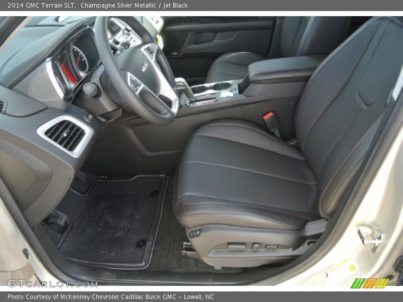 Champagne Silver Metallic / Jet Black 2014 GMC Terrain SLT